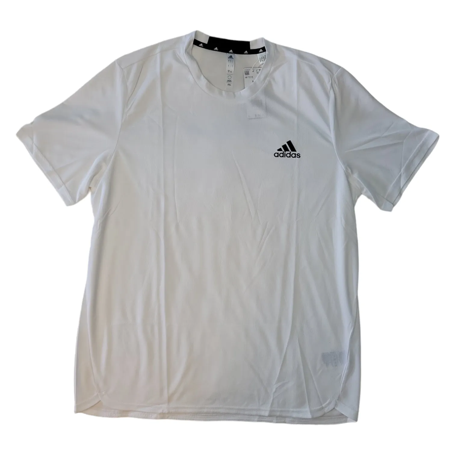 Adidas Men's AEROREADY Short Sleeve Crew Neck Designed for Movement Tee