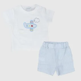 Airplane 2-Piece Outfit Set