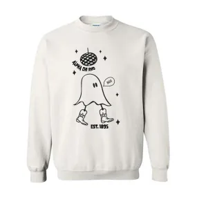 Alpha Chi Rho Ghost Disco Crewneck Sweatshirt