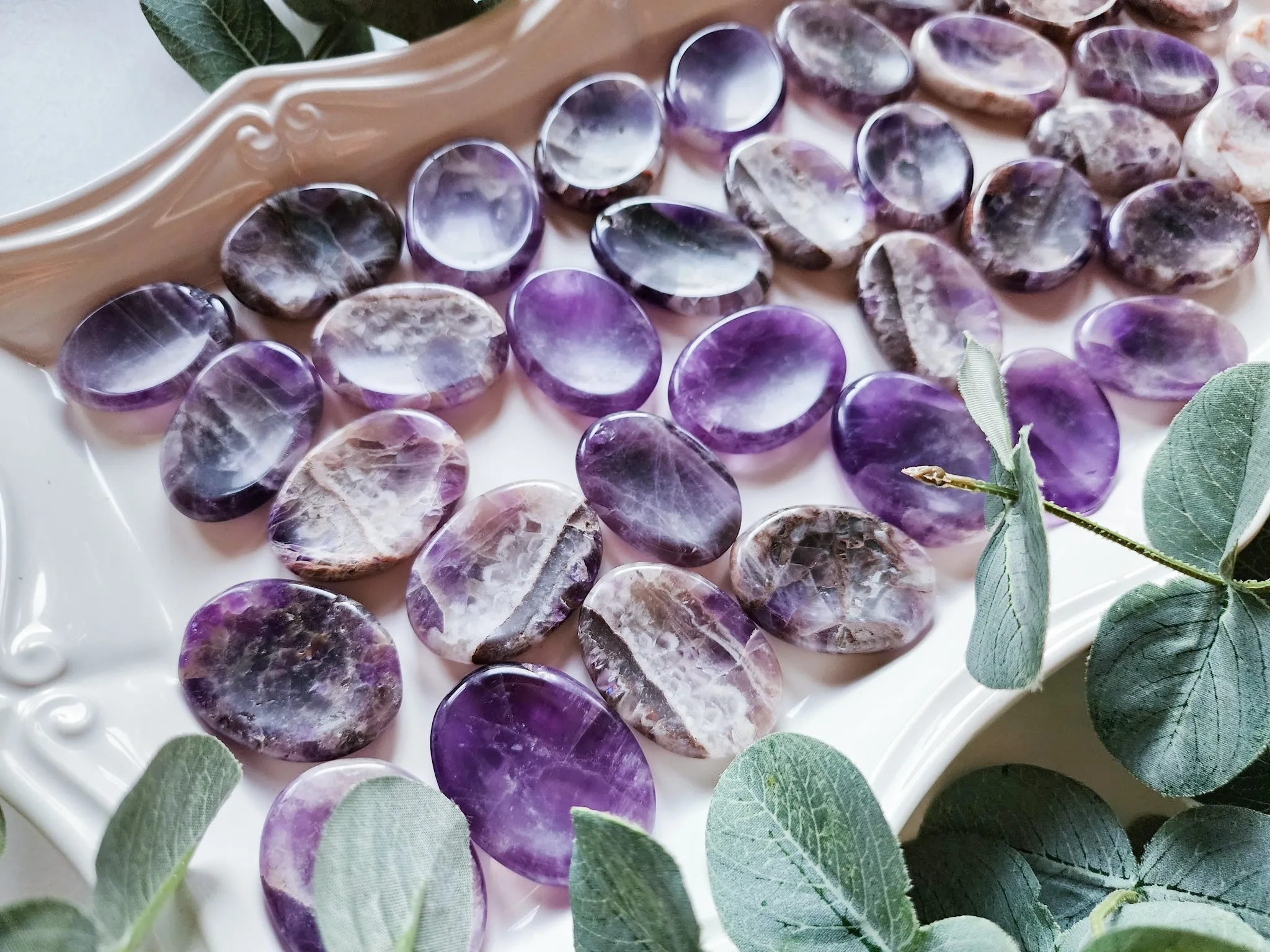 Amethyst Mini Worry Stone