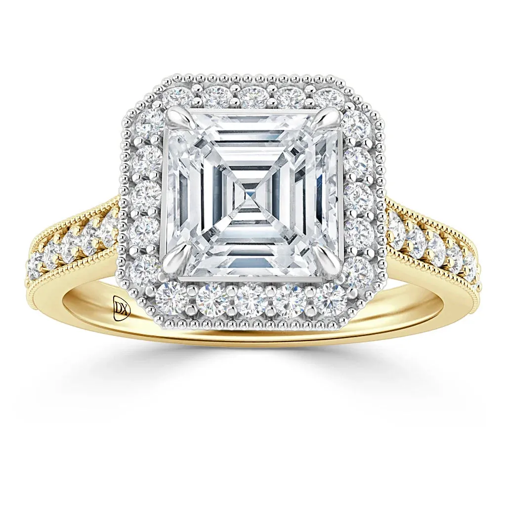 Angelica - 18ct Yellow Gold - Asscher