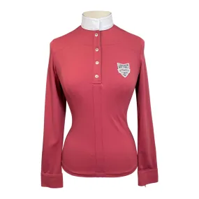 Animo Competition Shirt in Amaranto - Women's IT 42 (US 8)