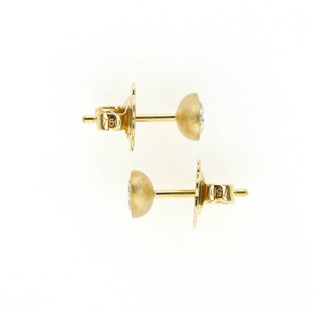 Api Sparkle Oval Studs