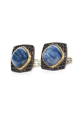 Arman Sarkisyan Black Diamond & Blue Kyanite Cufflinks