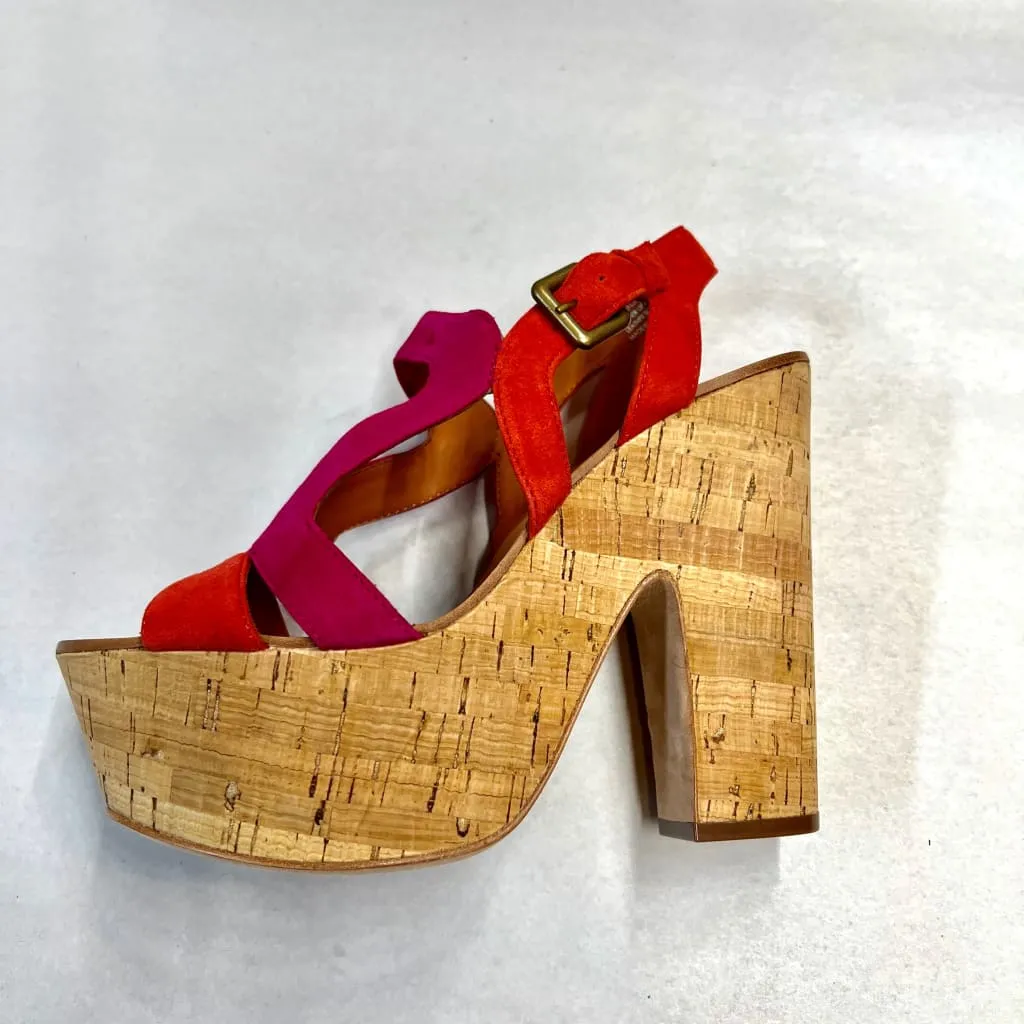 ASH Women's •Hysteria• Cork Platform  Sandal