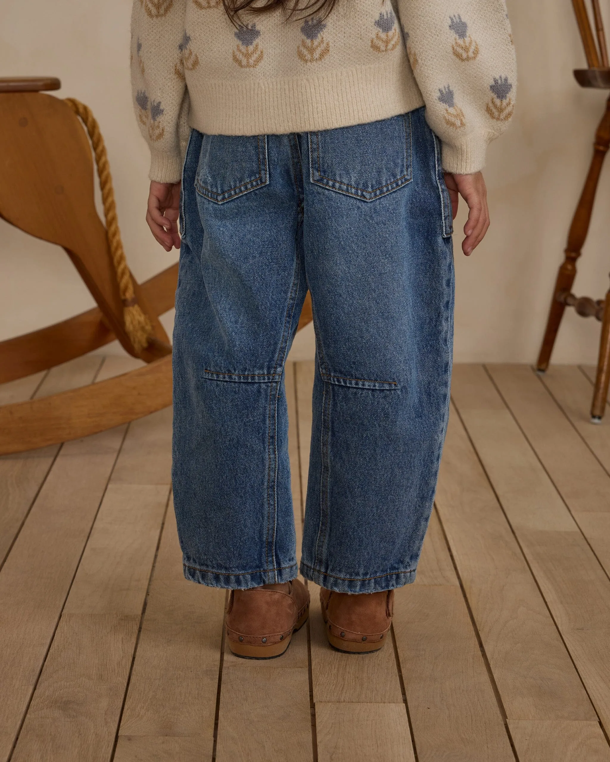 Barrel Pant | Indigo