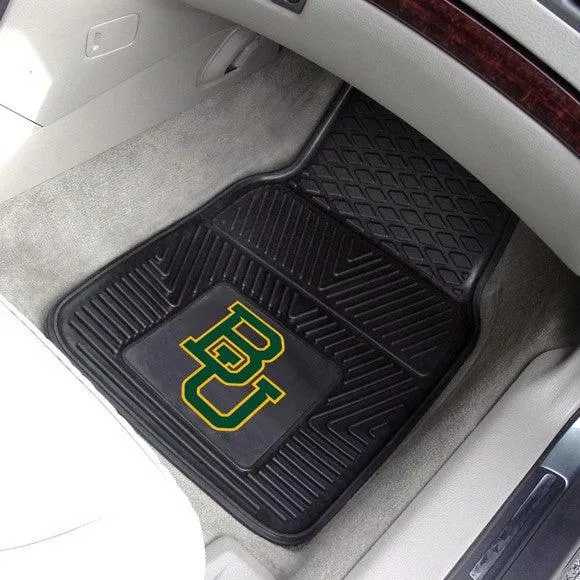 Baylor University 2pk Heavy Duty Vinyl Car Mat Set