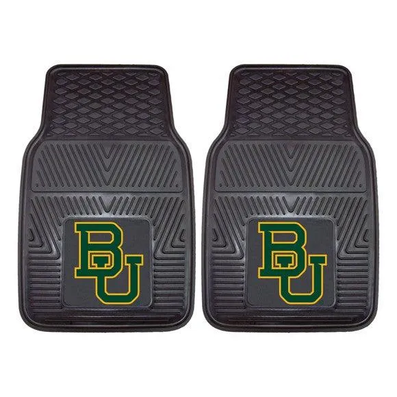 Baylor University 2pk Heavy Duty Vinyl Car Mat Set