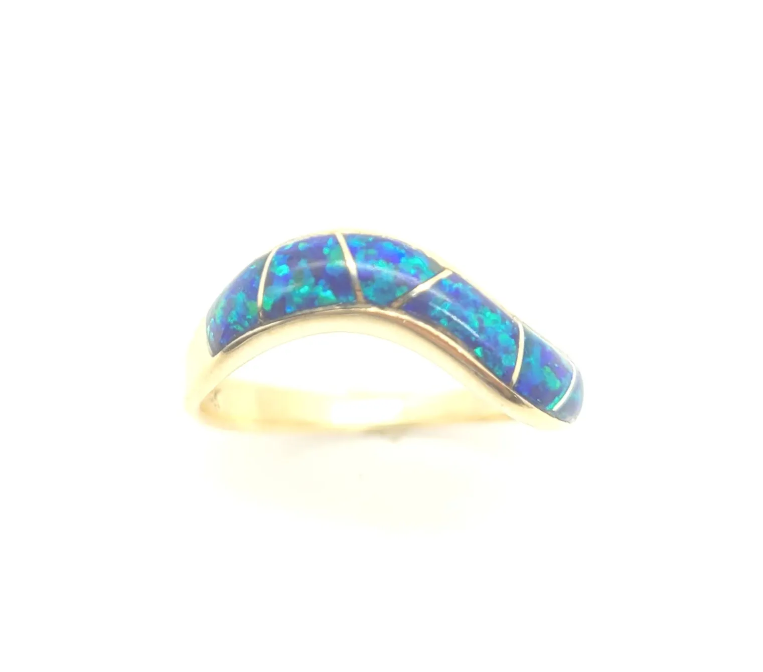 Blue Opal Ring