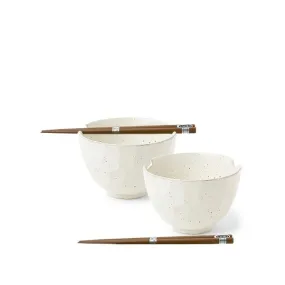 Boulder Bowl Set White