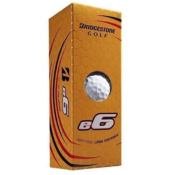 Bridgestone e6 Golf Balls - Sleeve