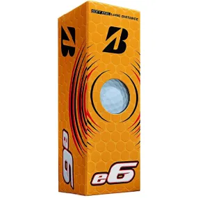 Bridgestone e6 Golf Balls - Sleeve