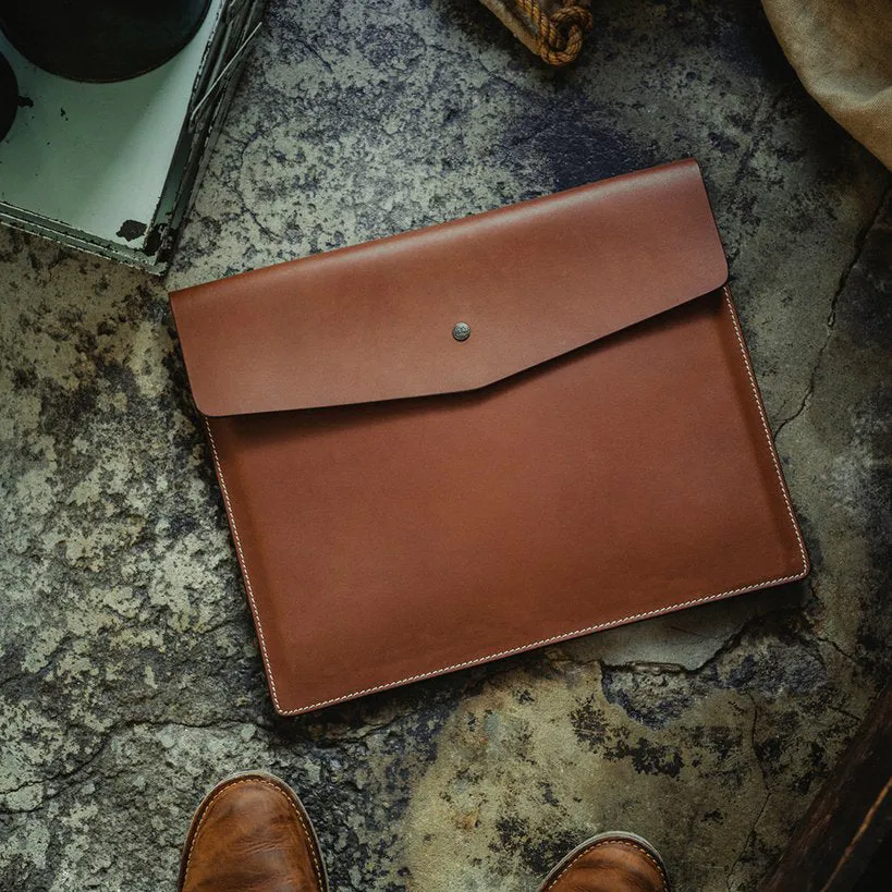 Brief Laptop Sleeve 15'' - Sirup Brown