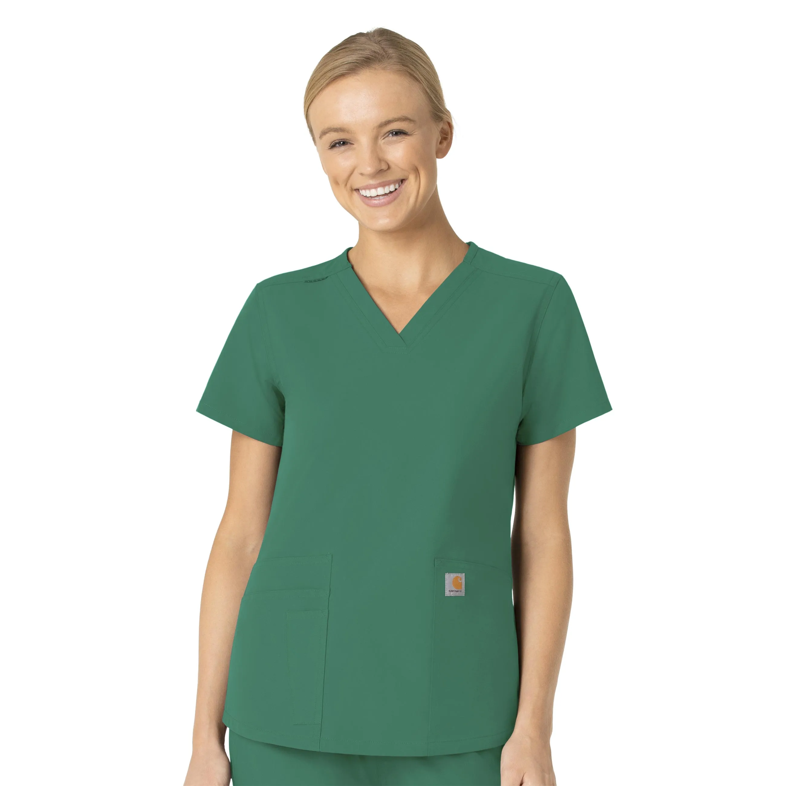 Carhartt Force Essentials Women's V-Neck Scrub Top C12113