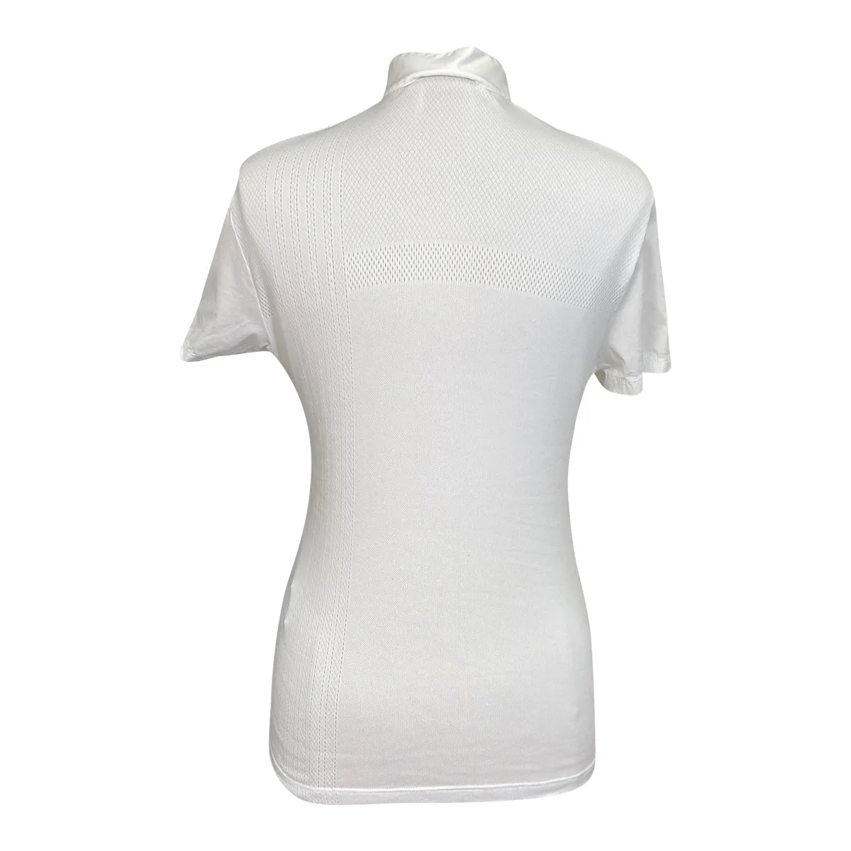 Cavalleria Toscana 'Revo' Polo in White - Women's Medium