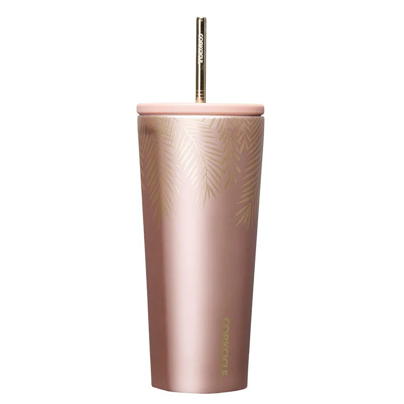 CORKCICLE | Cold Cup - Frosted Pines Rose Gold