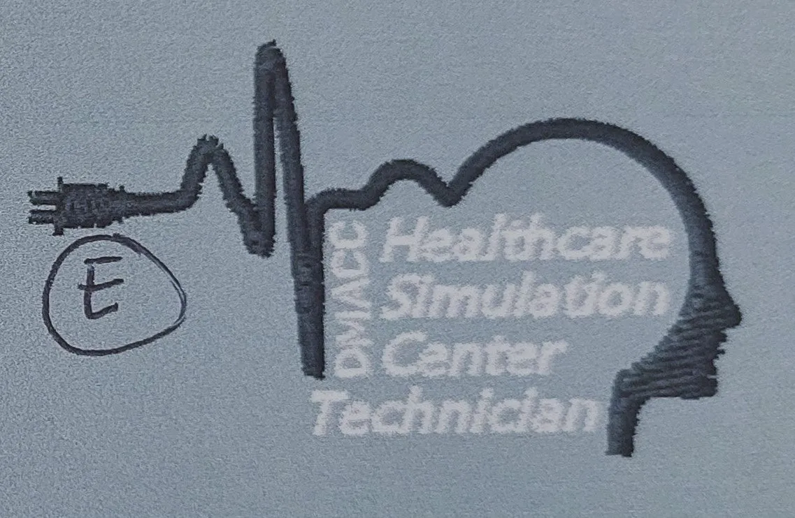 DMACC Simulation Logo for Scrubs