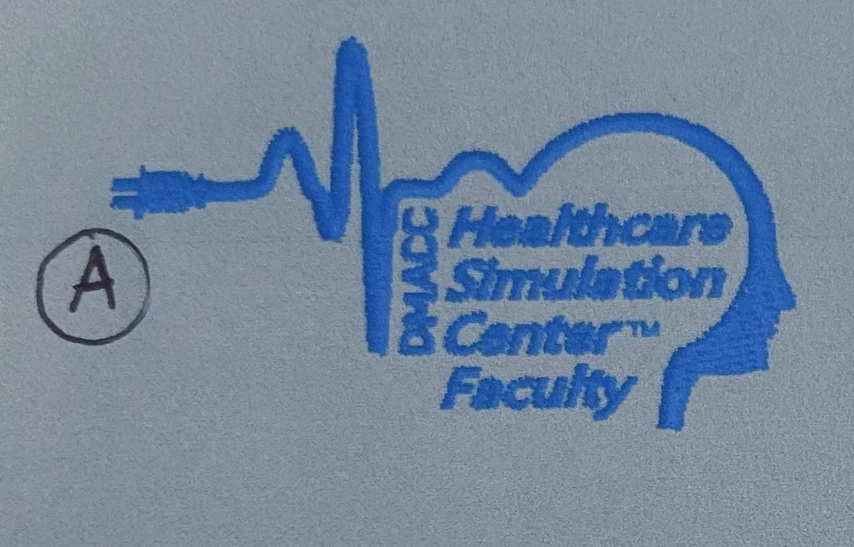 DMACC Simulation Logo for Scrubs