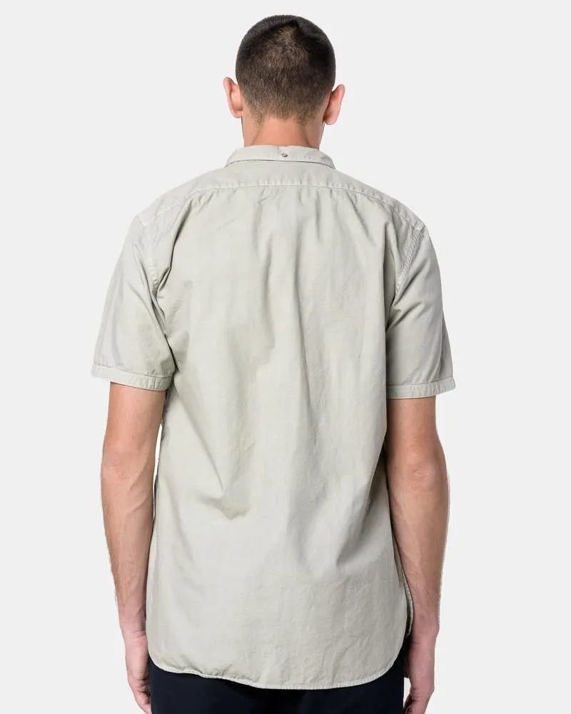 Dweller B.D Short Sleeve Shirt in Sand