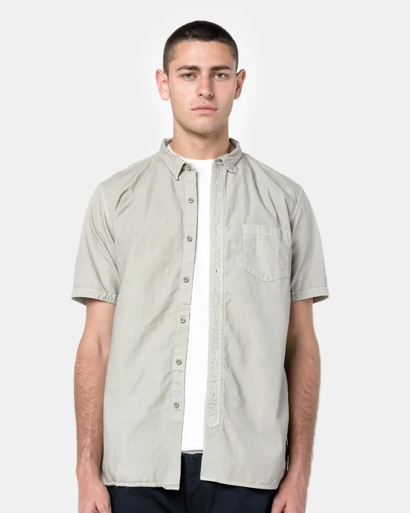 Dweller B.D Short Sleeve Shirt in Sand