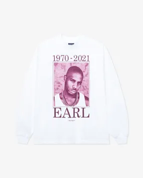 Earl L/S Tee White