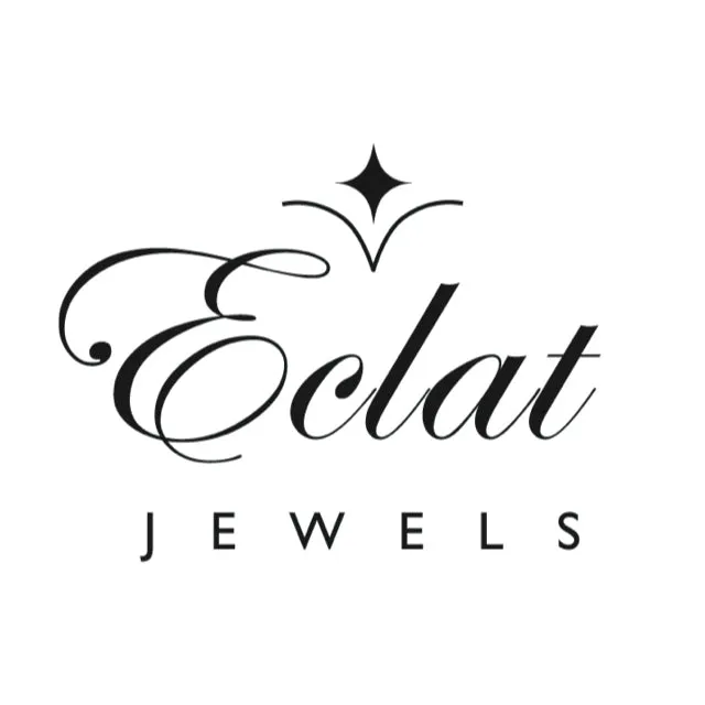 Eclat Jewels - One of a Kind Earrings with Diamonds, Platinum and 18k White Gold