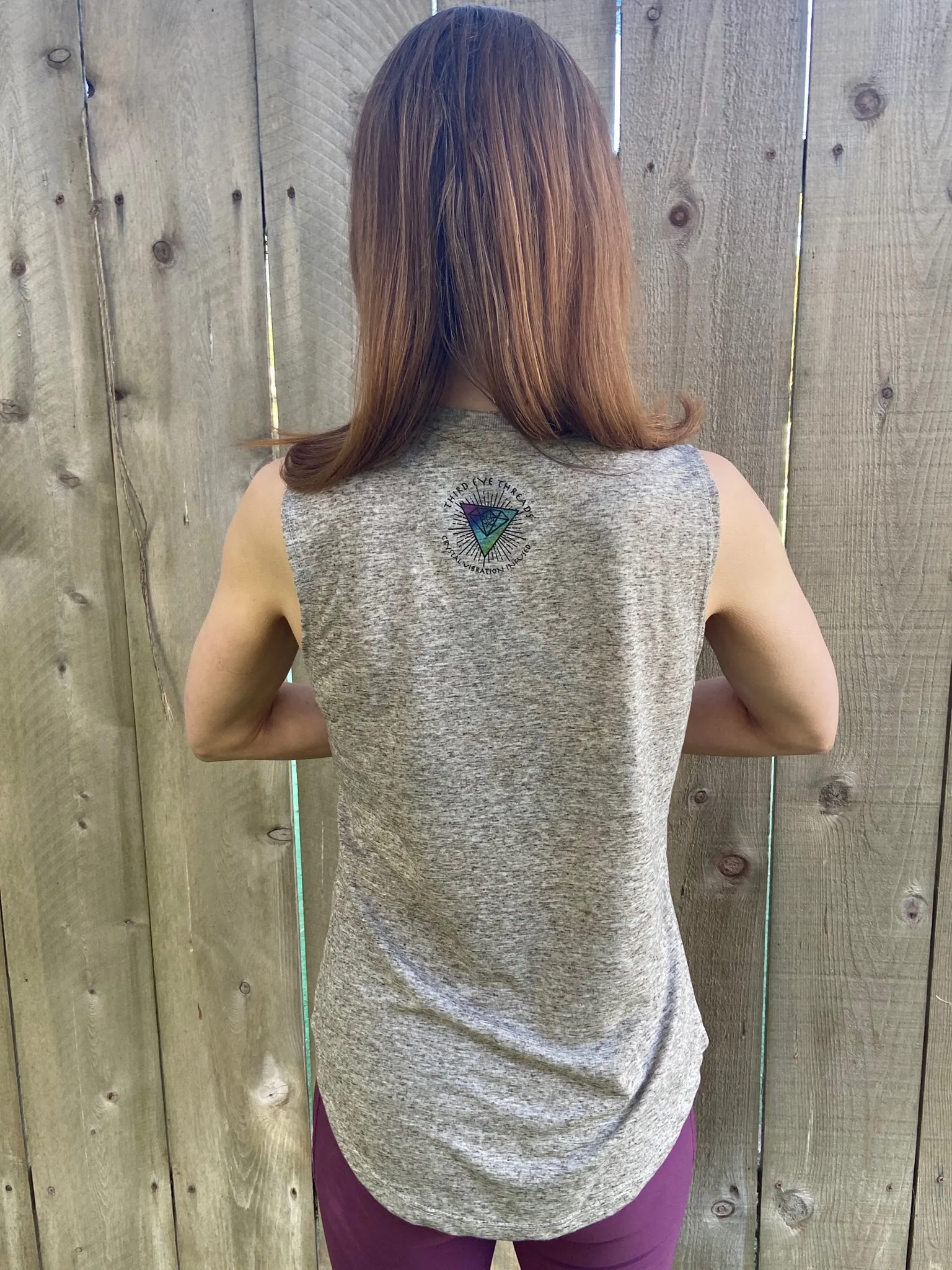 Entheogenic "Magic" Mushrooms On Linen Boyfriend Tee