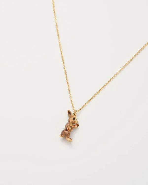 Fable - Short Necklace - Demetrius Rabbit