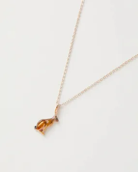 Fable - Short Necklace - Enamel Hare