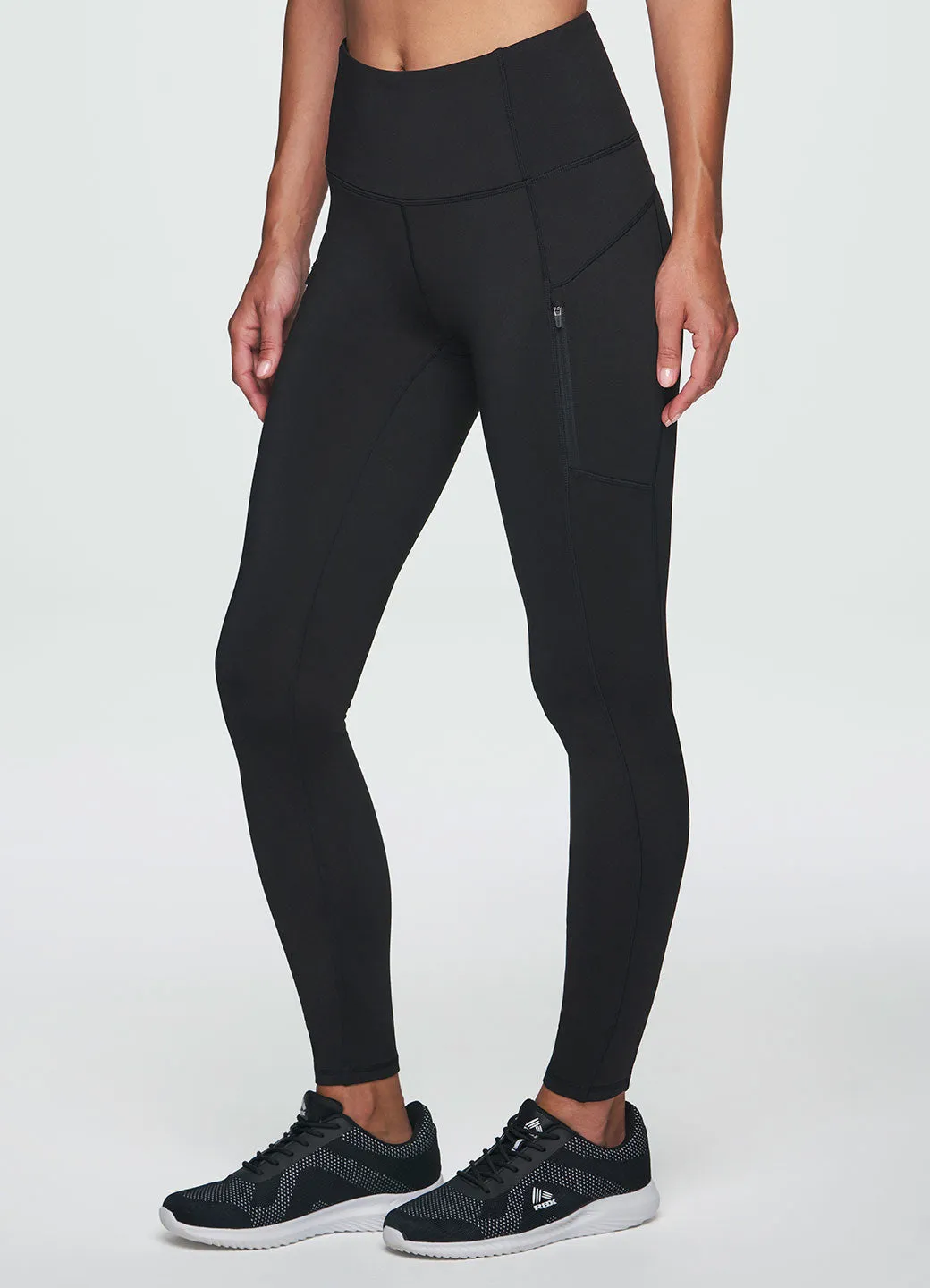 Fleece Lined Zip Pocket Legging