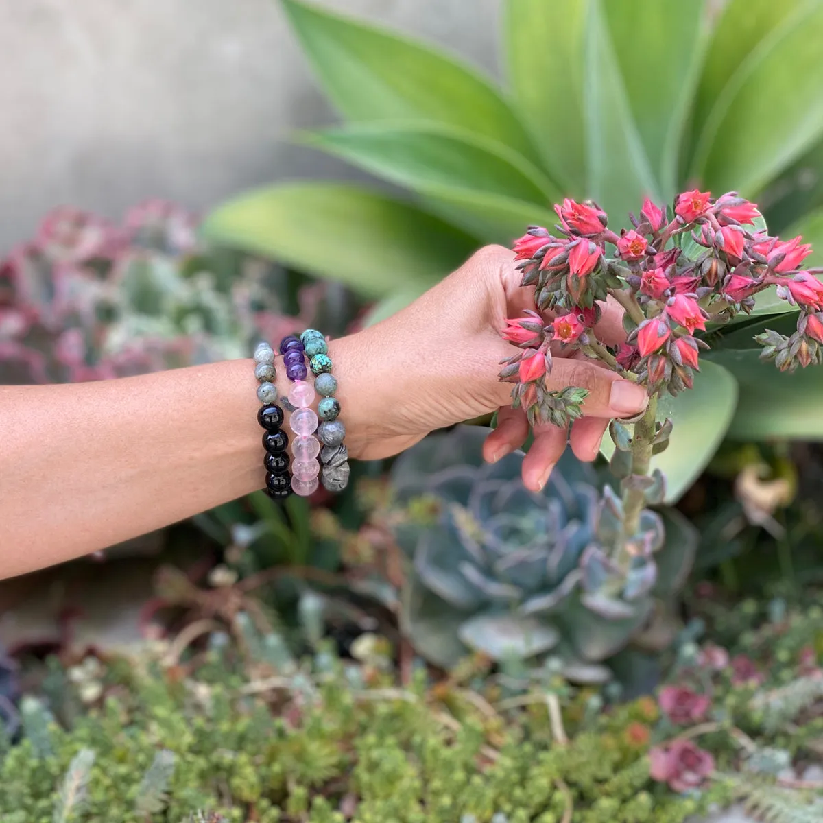 Gemstone Bracelets for Gratitude, Resilience and Finding Adventures