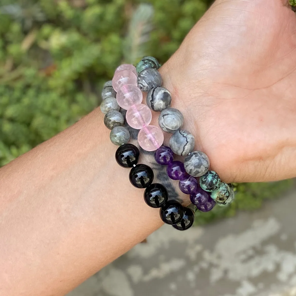 Gemstone Bracelets for Gratitude, Resilience and Finding Adventures