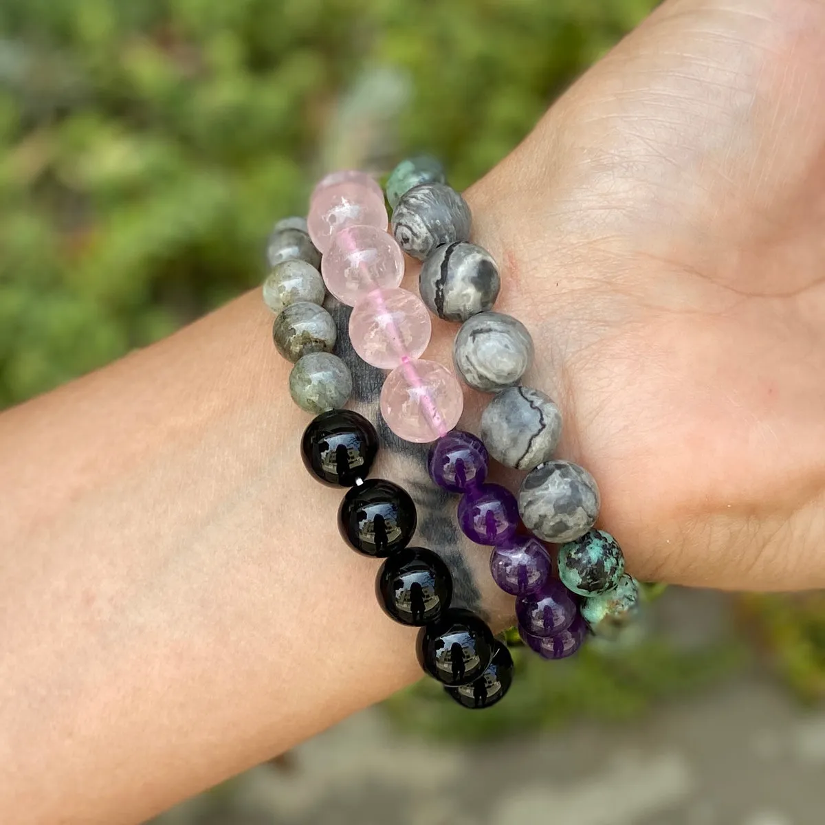 Gemstone Bracelets for Gratitude, Resilience and Finding Adventures