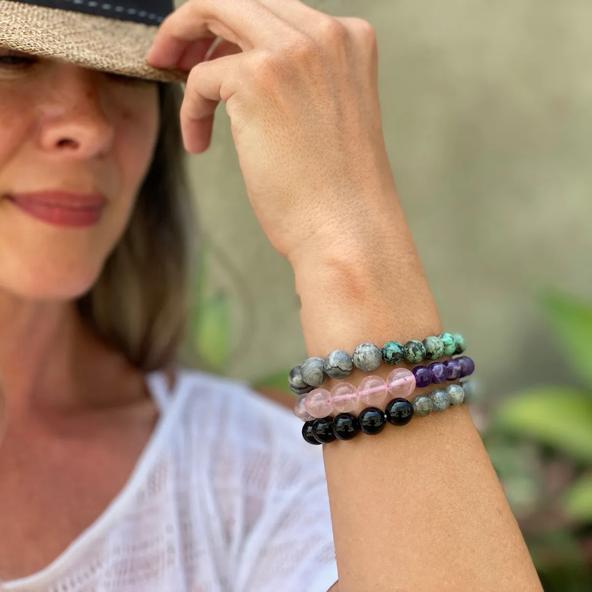 Gemstone Bracelets for Gratitude, Resilience and Finding Adventures