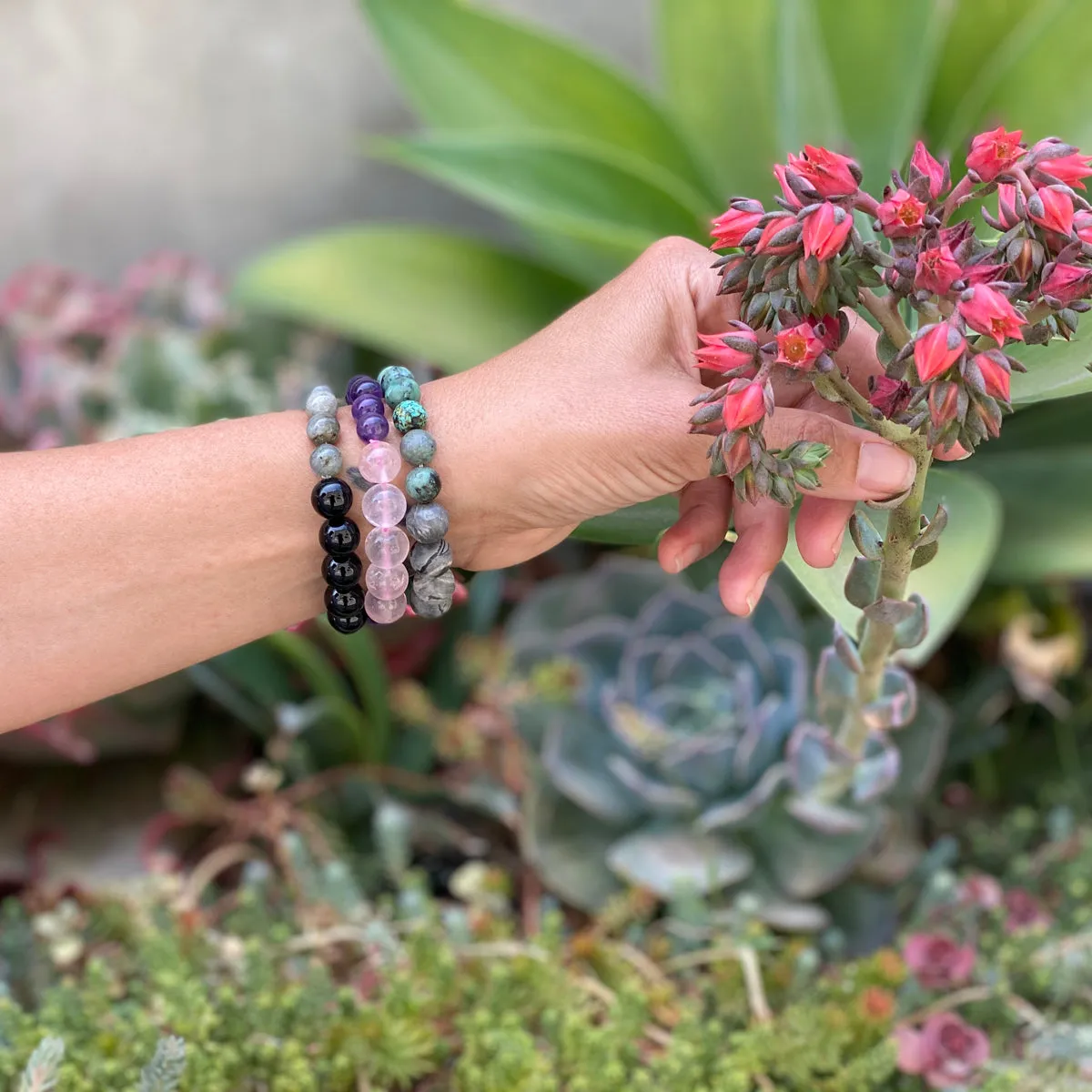 Gemstone Bracelets for Gratitude, Resilience and Finding Adventures