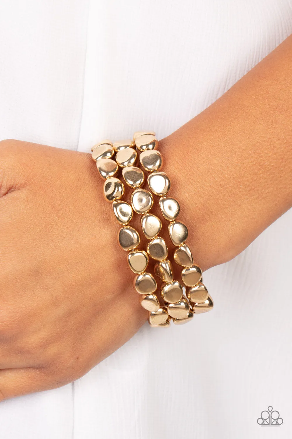 HAUTE Stone - Gold Bracelet