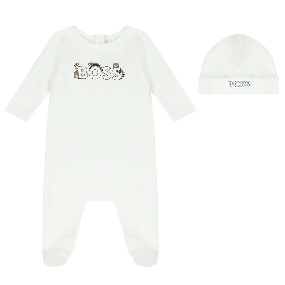 Logo Babygrow Gift Set