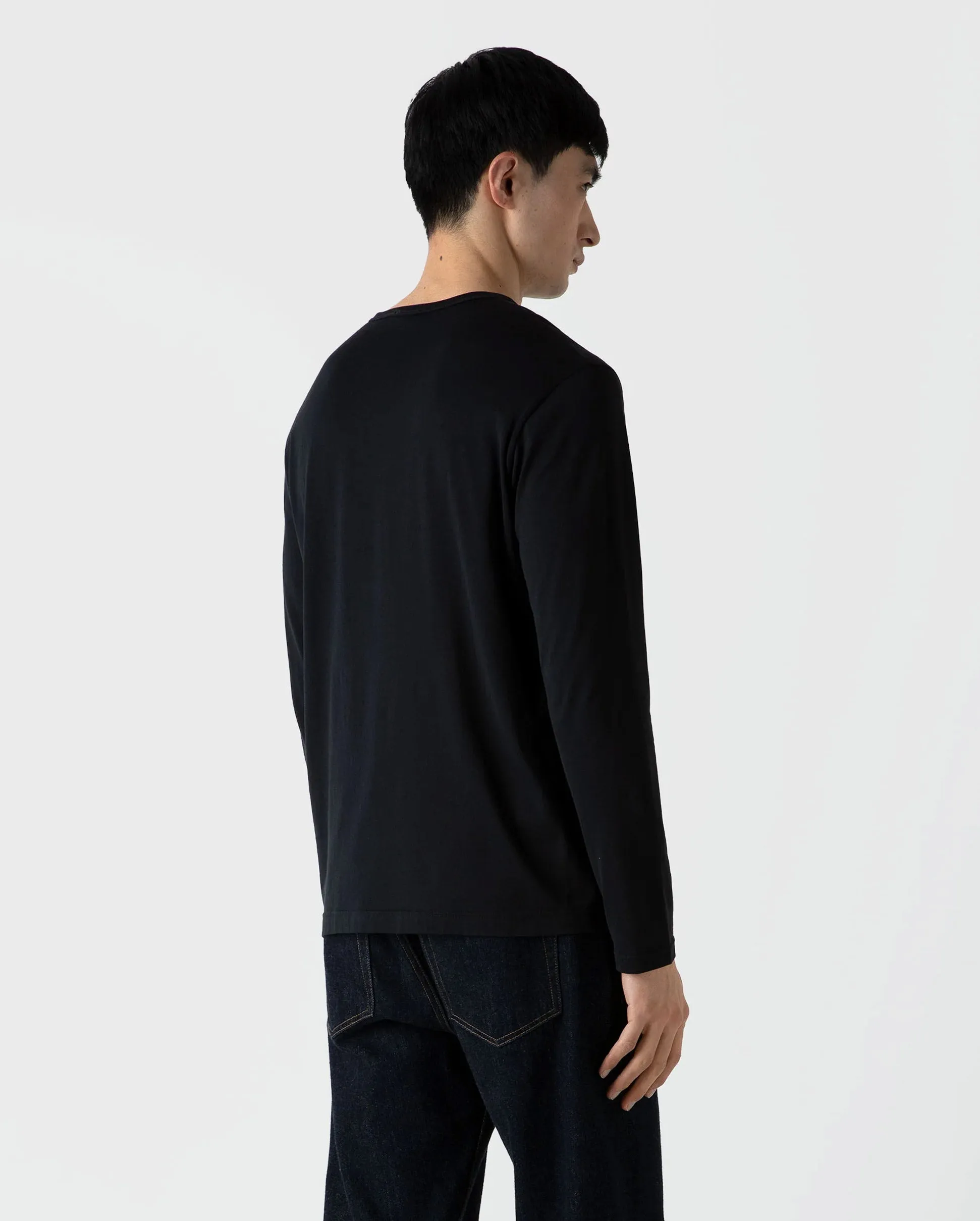 LONG SLEEVE T-SHIRT / BLACK