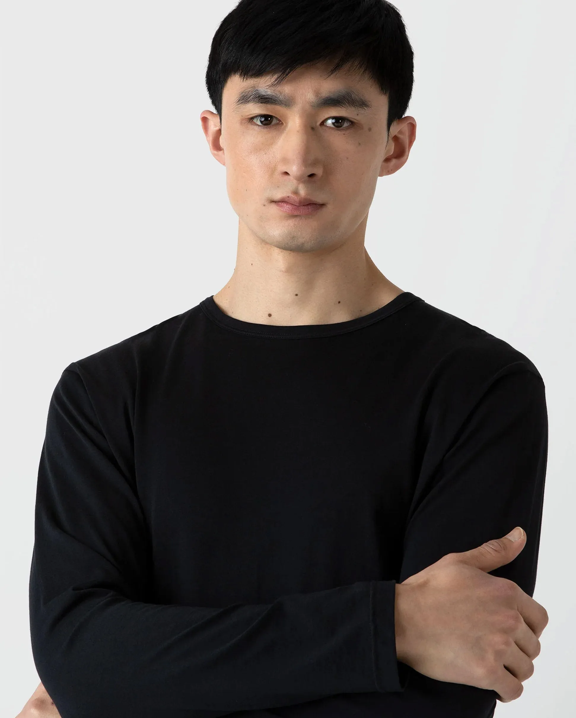 LONG SLEEVE T-SHIRT / BLACK