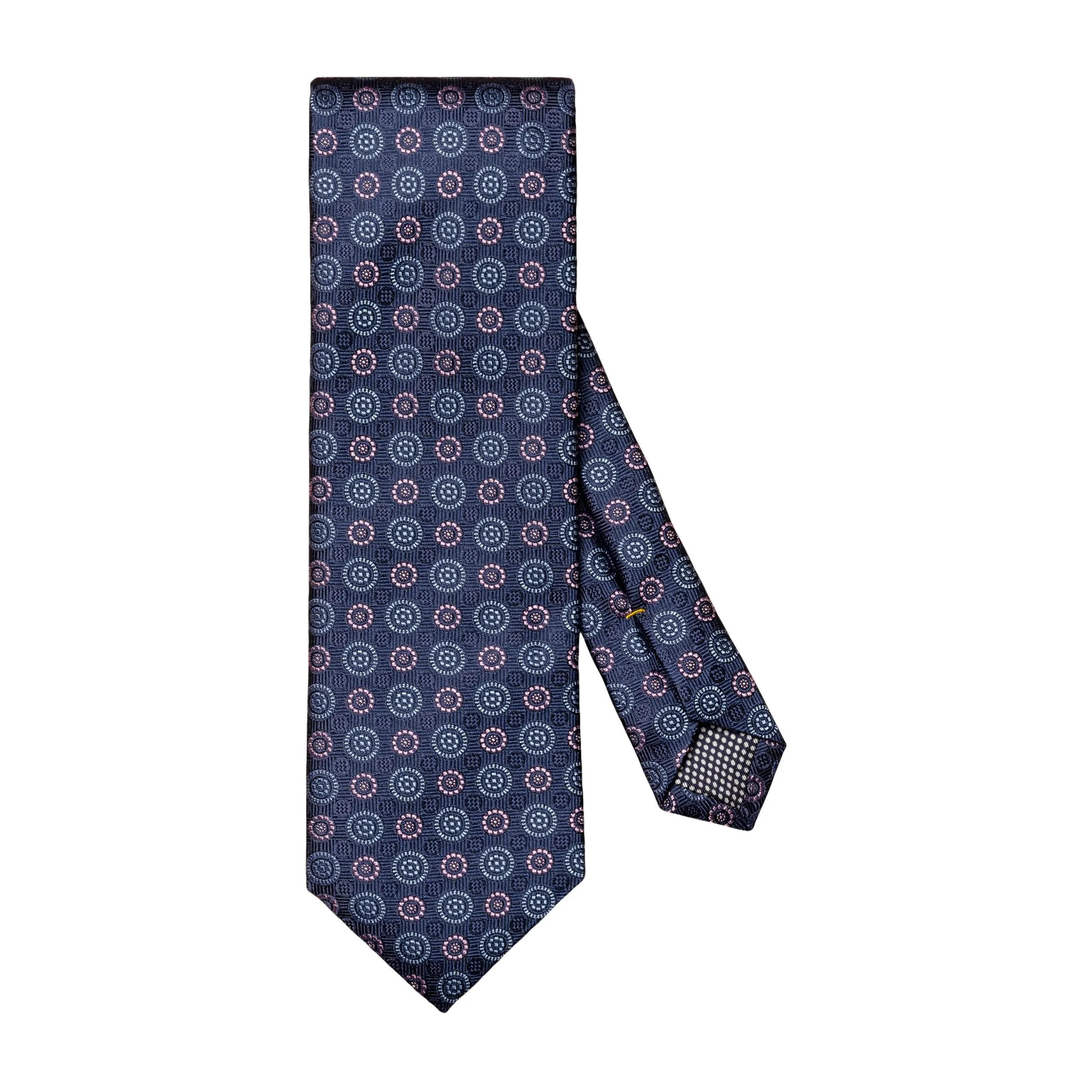 Medallion Pattern Silk Jacquard Tie