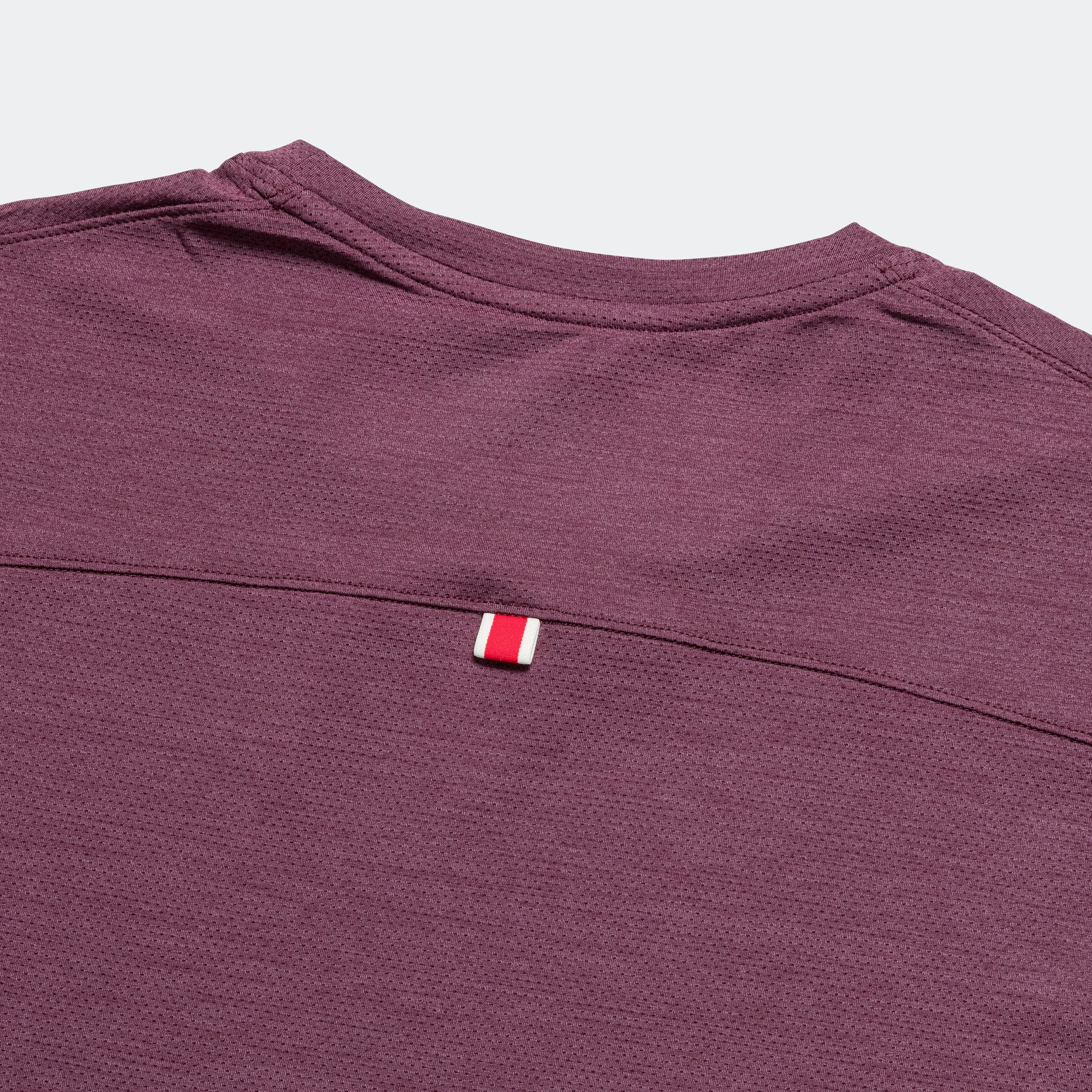 Mens Session Tee - Aubergine