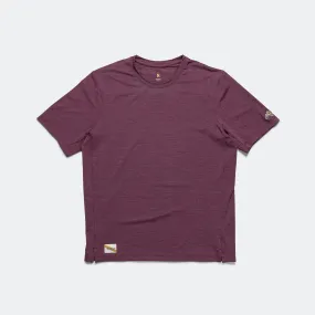 Mens Session Tee - Aubergine