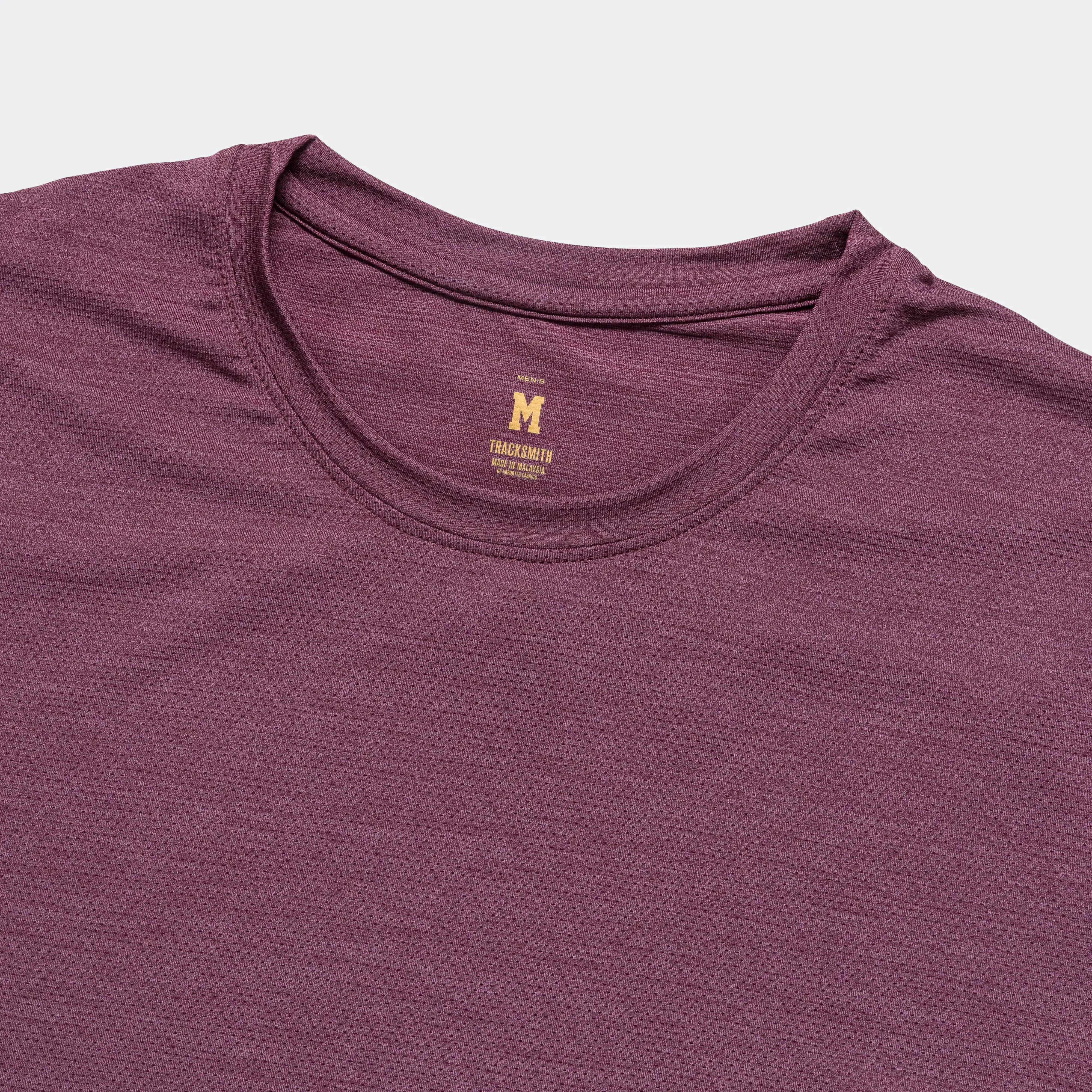 Mens Session Tee - Aubergine