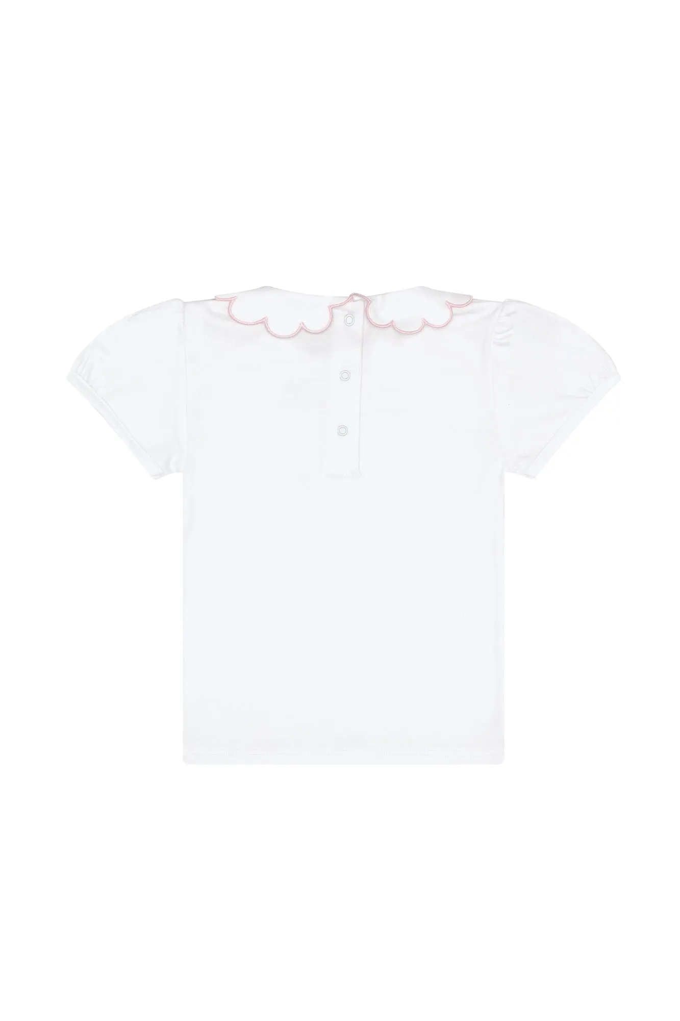 Nella Scallops Short Sleeve Tee