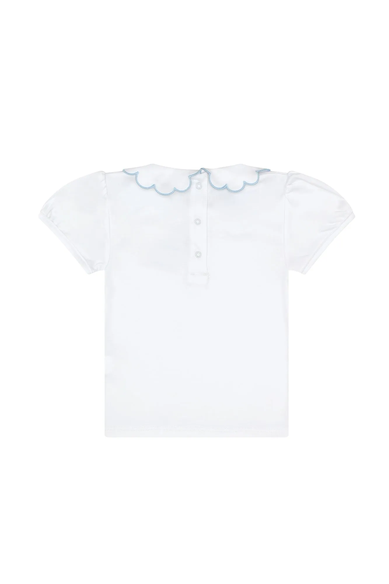 Nella Scallops Short Sleeve Tee