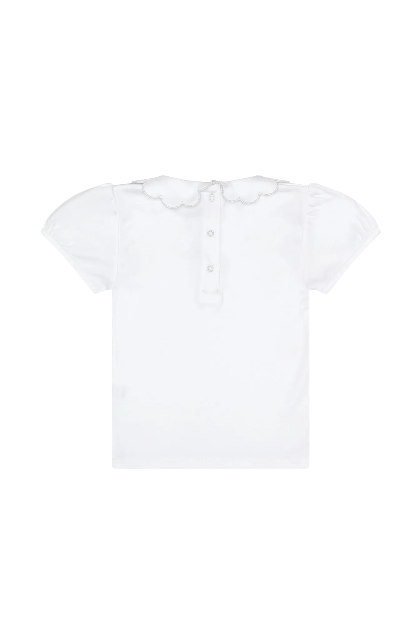 Nella Scallops Short Sleeve Tee