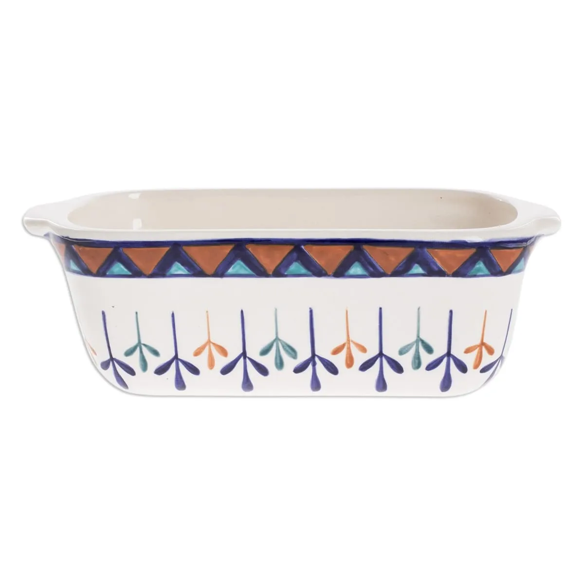 Novica Antigua Breeze Ceramic Baking Dish