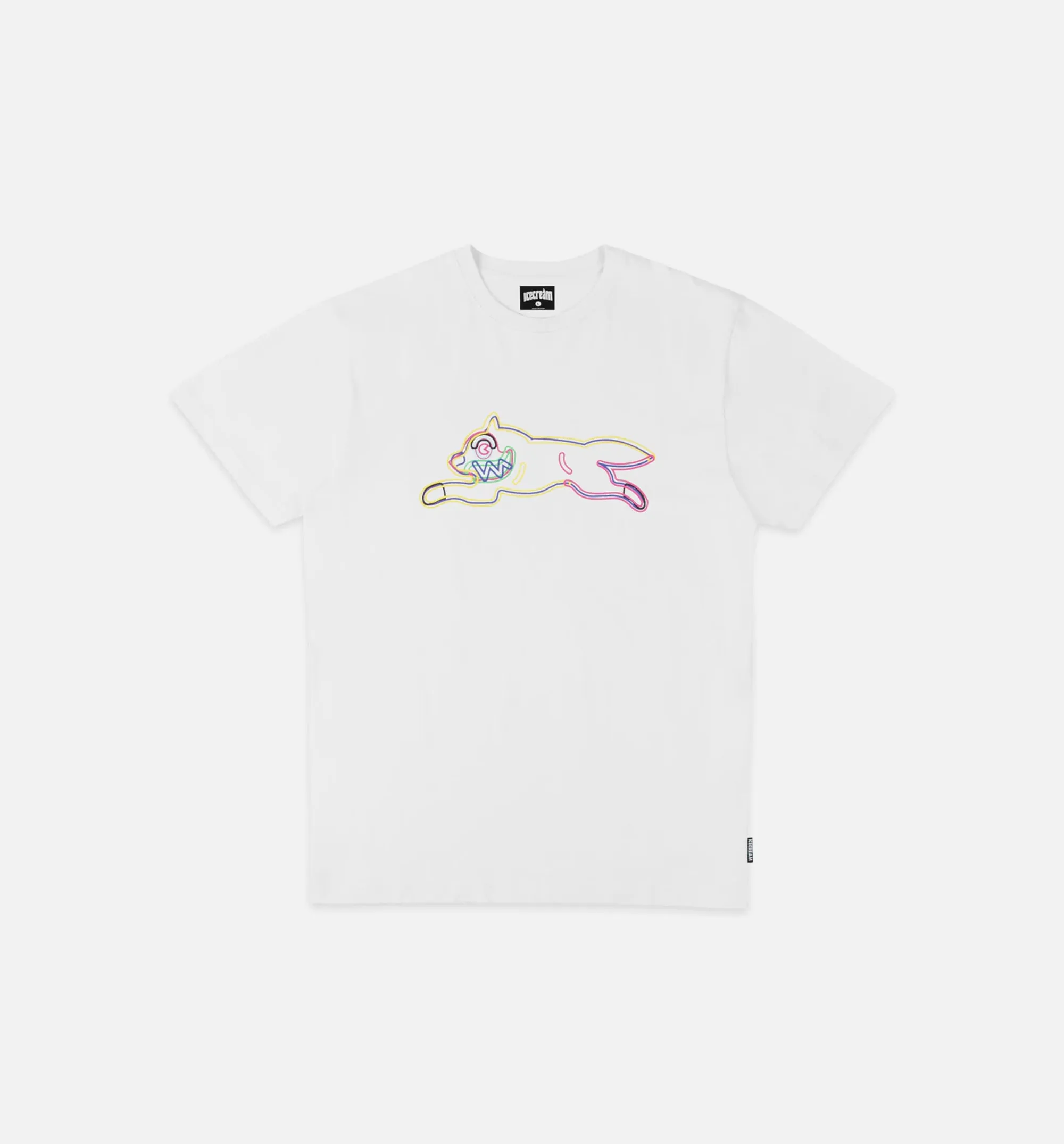 Outline Tee Mens T-Shirt - White