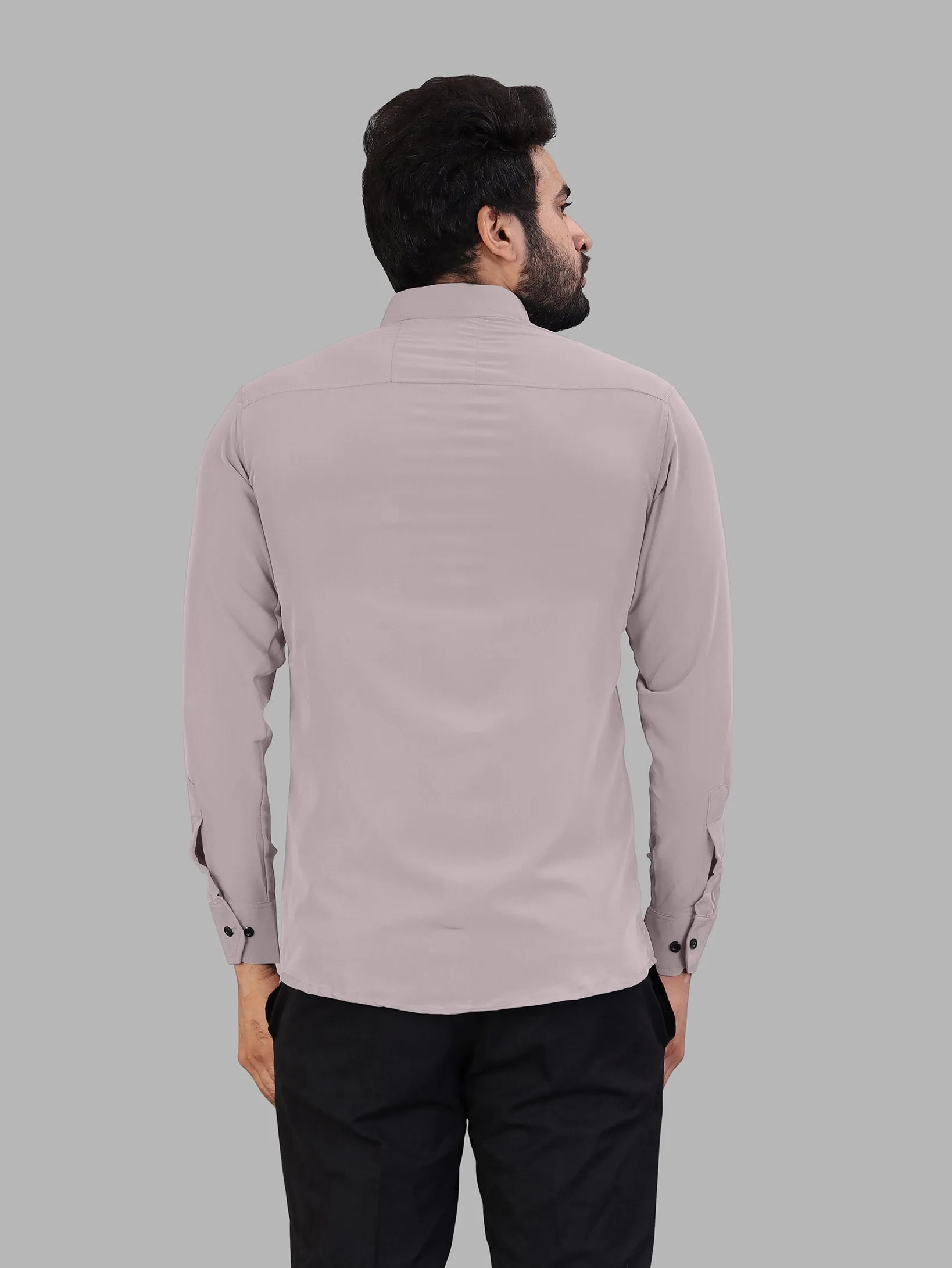 Papaya Whip Expandable Full Sleeve Shirt