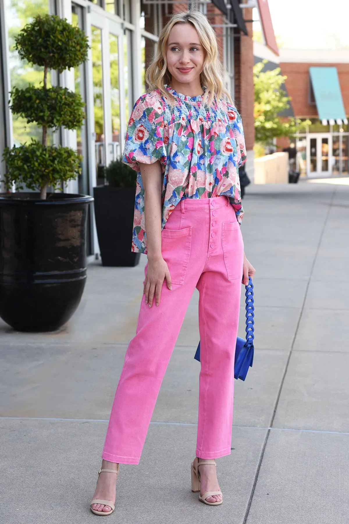 PRETTY IN PINK PANTS